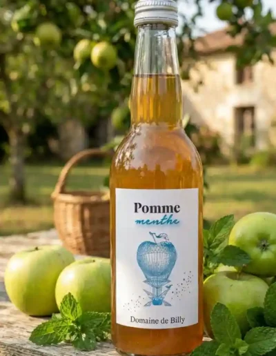 Jus-de-pomme-à-la-menthe-fraîche-la-ferme-du-petit-sud